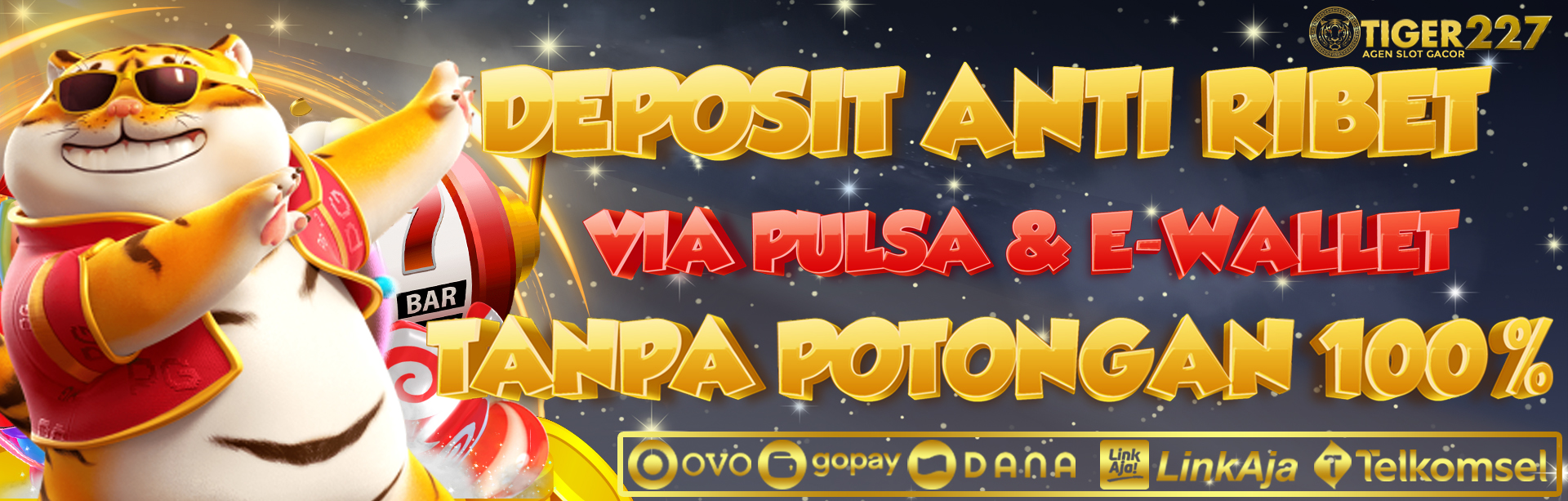 DEPOSIT PULSA TANPA POTONGAN